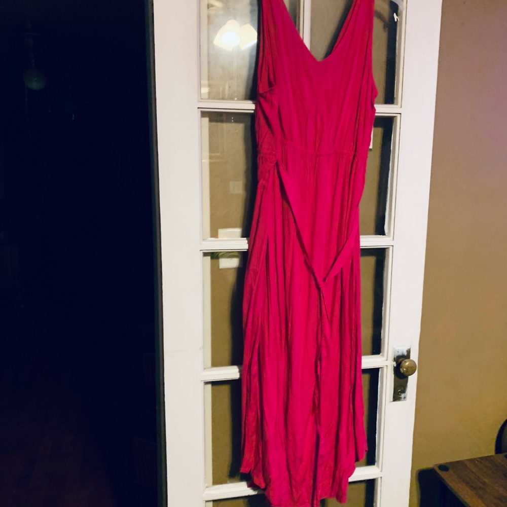 Pink Time and Tru maternity dress